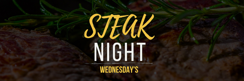 steak night banner